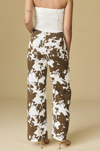 Dust Storm Cow Print Pants