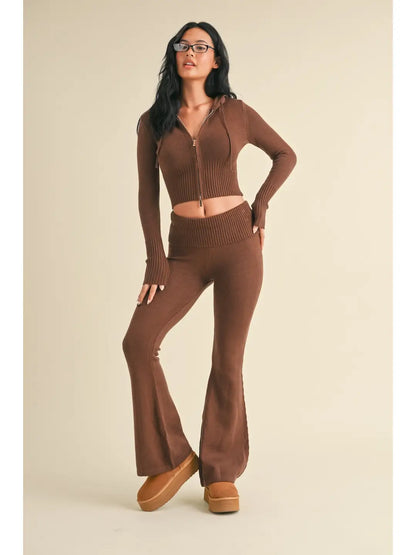 Brownstone Zip Up Sweater