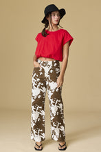 Load image into Gallery viewer, Dust Storm Cow Print Pants