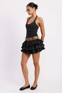 Midnight Rodeo Belted Dress