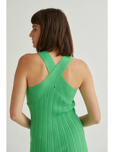 Load image into Gallery viewer, Marina Ribbed Halterneck Dress