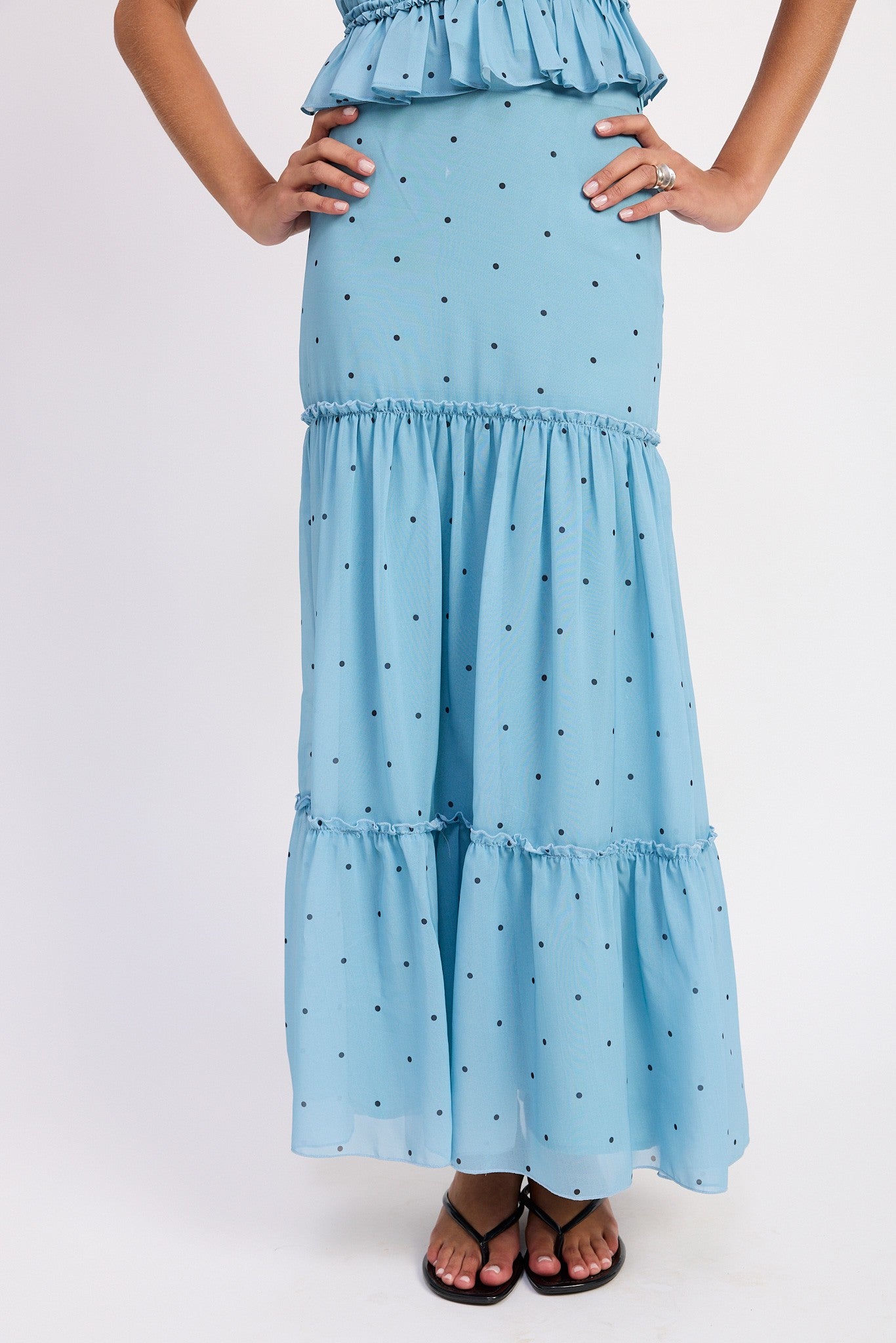 Michaela Polka Dot Skirt