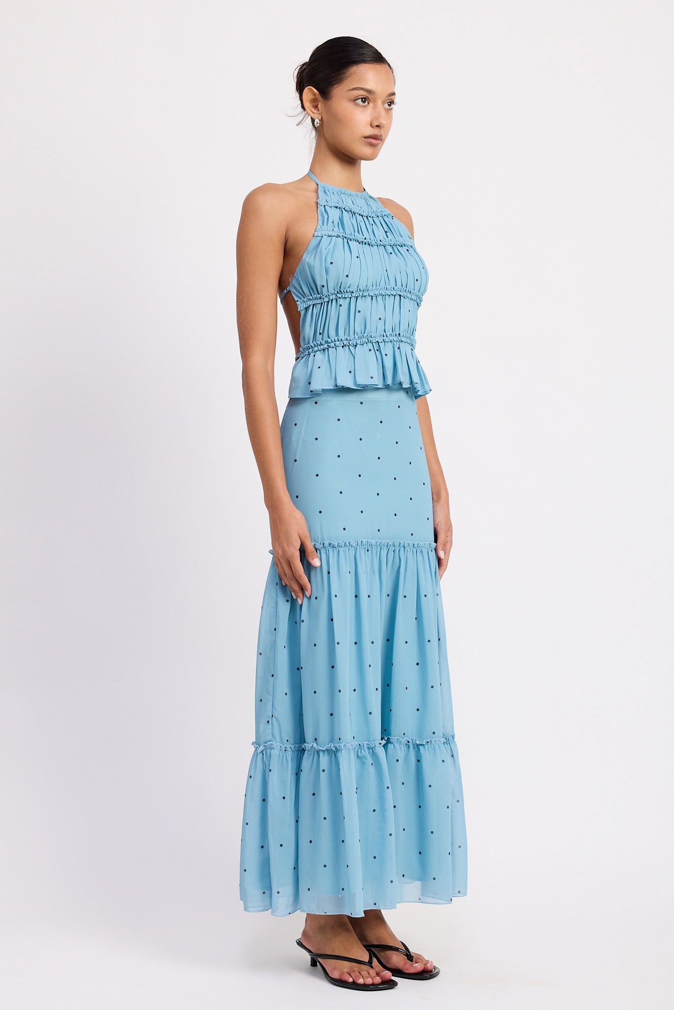 Michaela Polka Dot Skirt