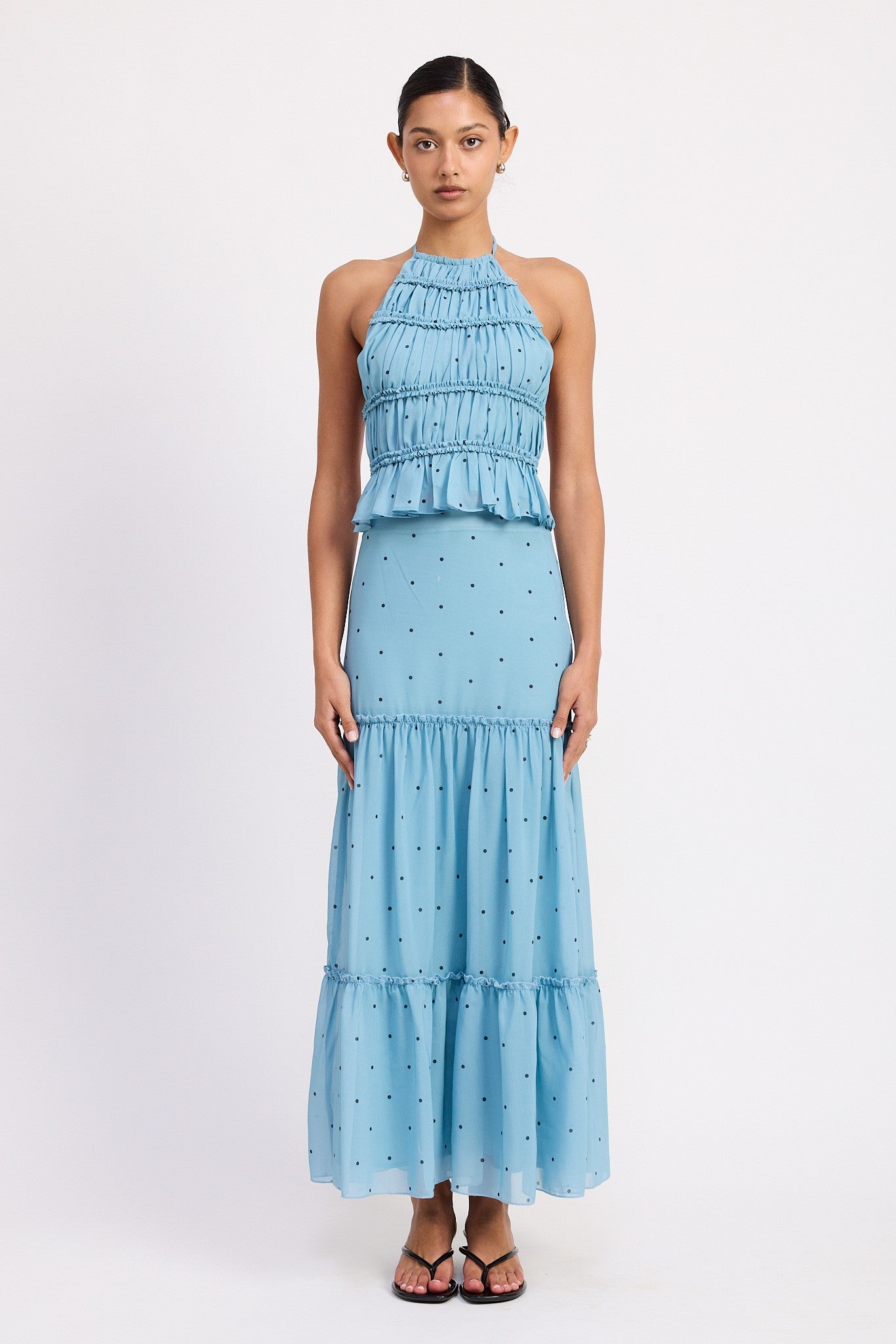 Michaela Polka Dot Skirt