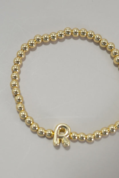 Melinda Initial Beaded Bracelet