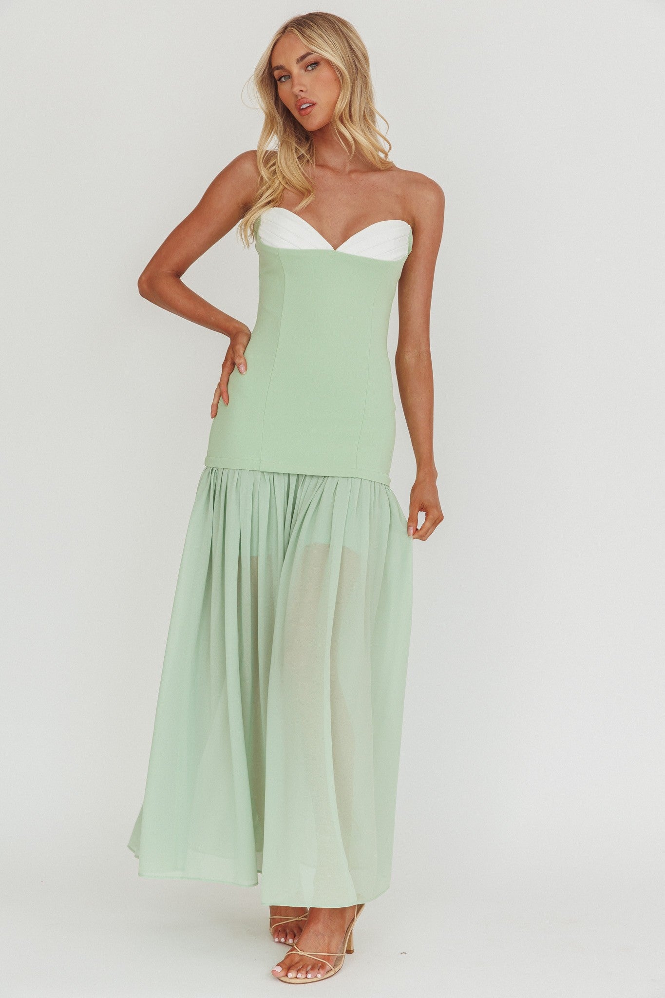 Mint Mirage Maxi Dress