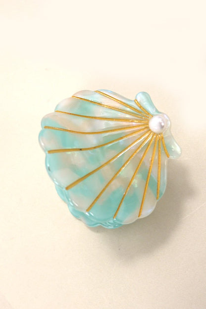 Sullivan's Seashell Claw Clip Mint
