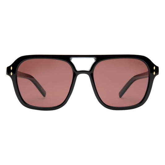 Monaco Sunnies Black/Plum