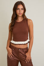 Load image into Gallery viewer, Cocoa Cream Sweater Tank