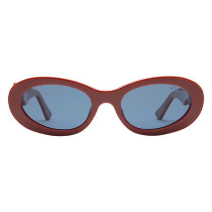 Maya Sunnies Terracotta/Navy