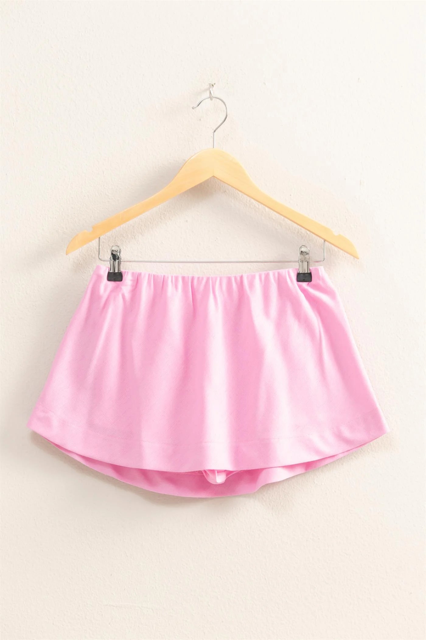 Never Look Back Linen Skort