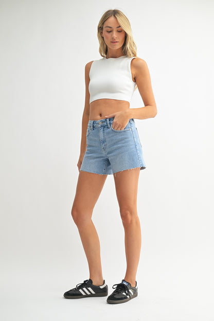 90's Vibes Denim Shorts