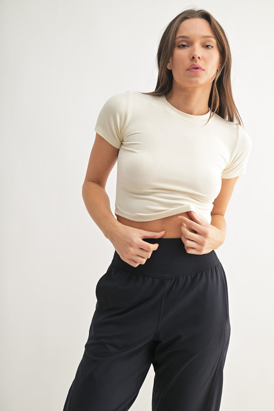 Second Skin Crop Tee