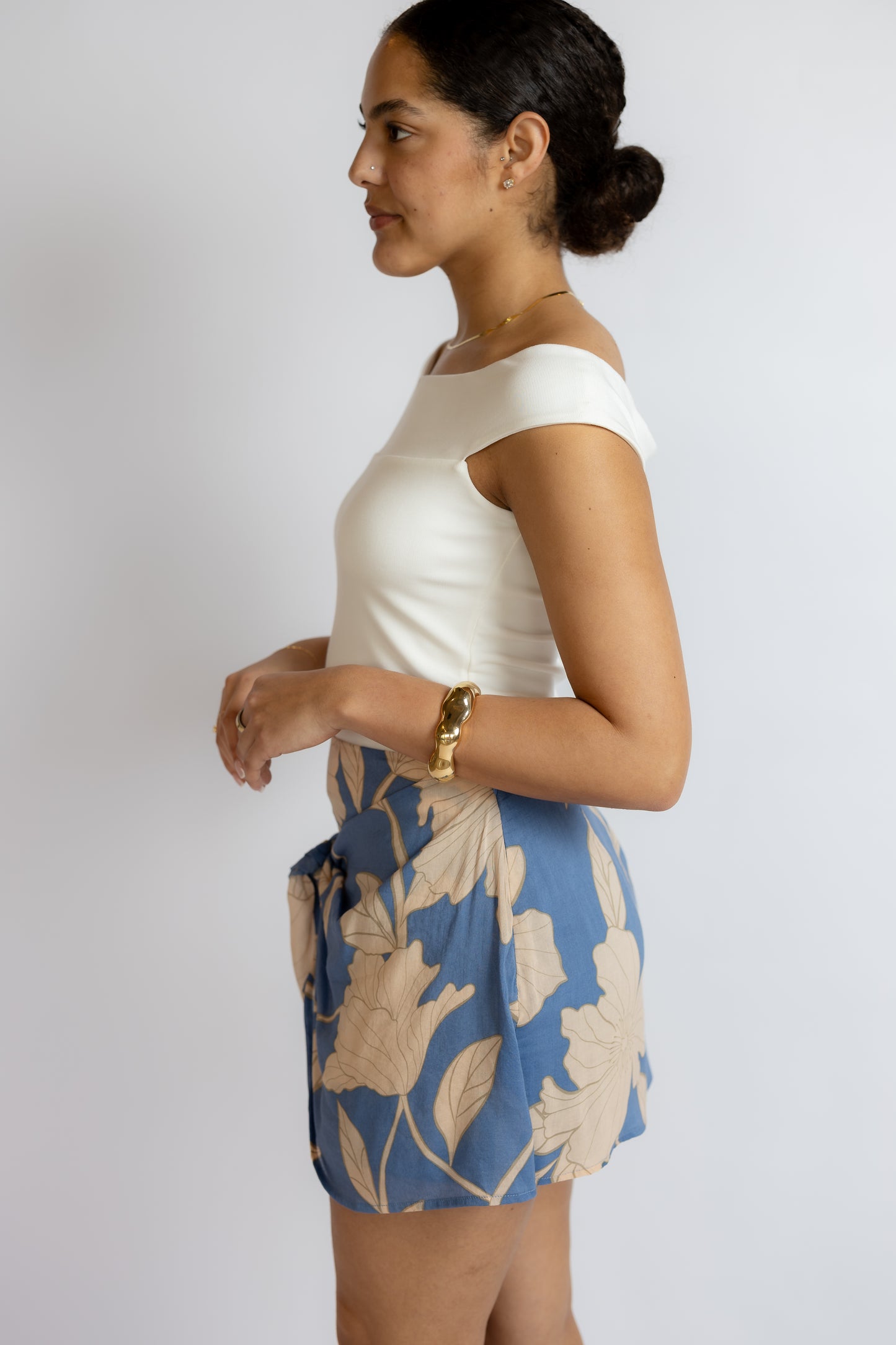Lorna Bloom Floral Mini Skirt