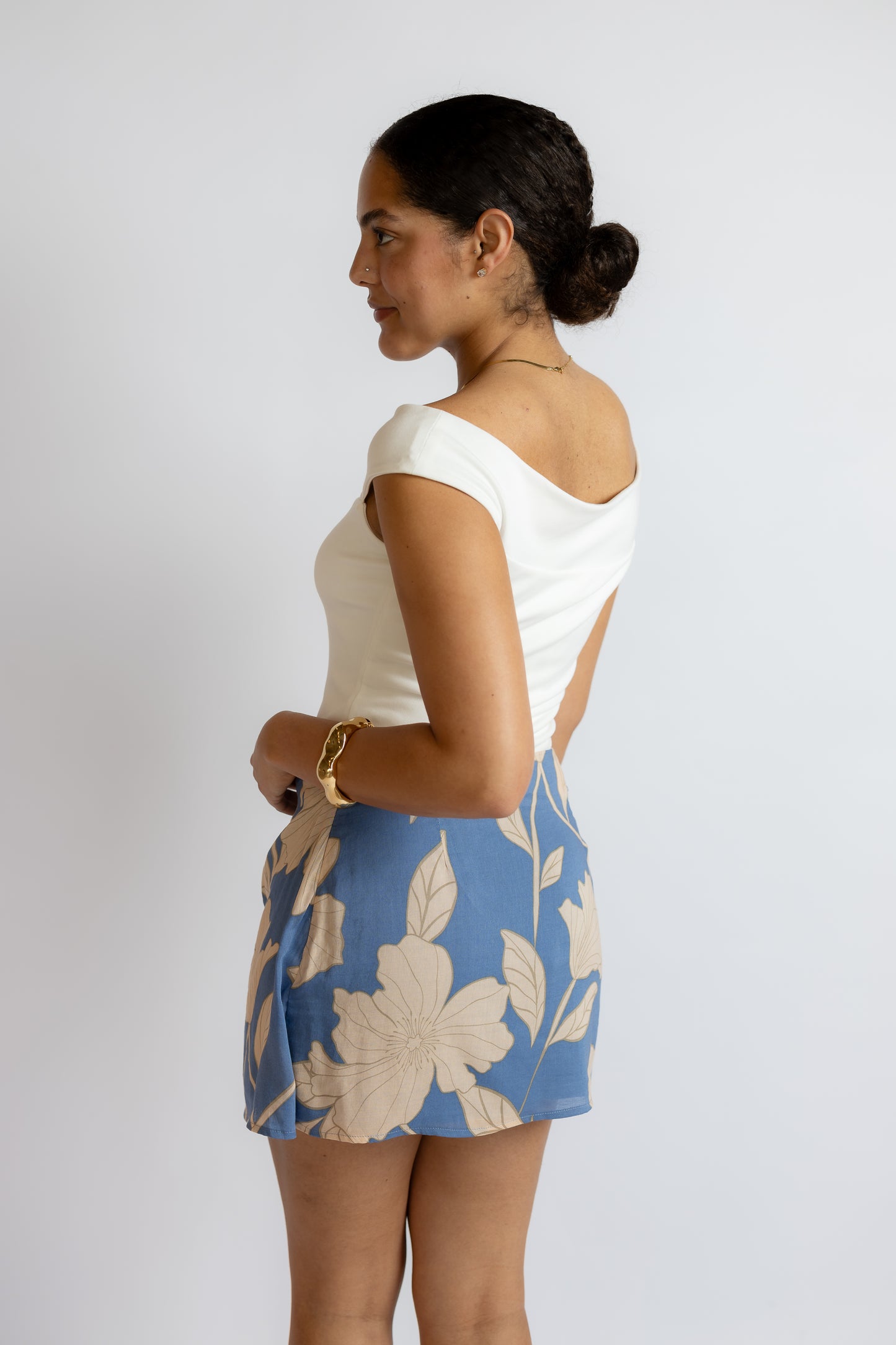 Lorna Bloom Floral Mini Skirt