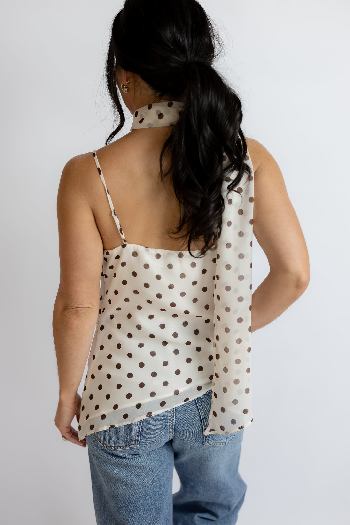 Adrie Polka Dot Top