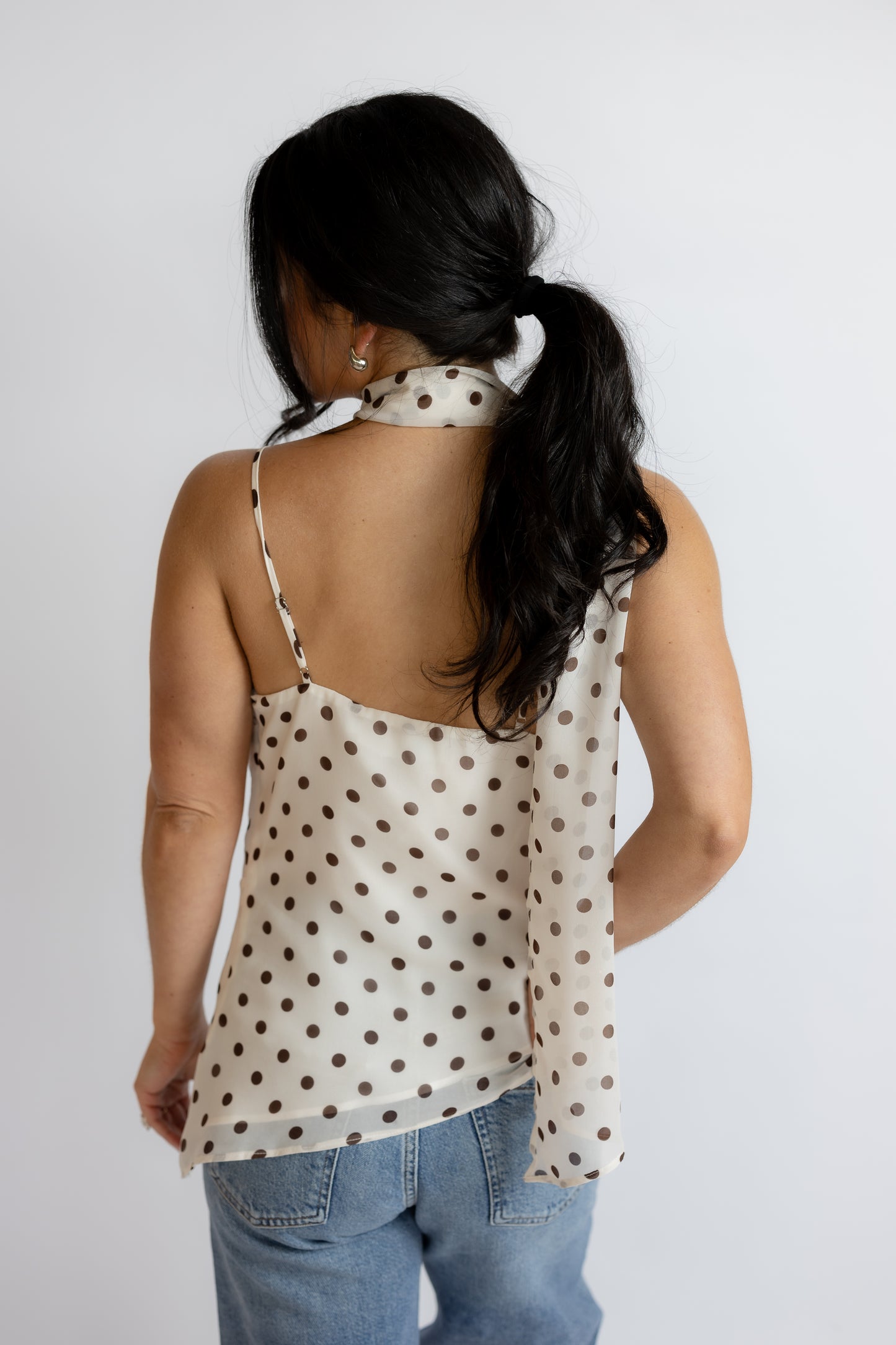 Adrie Polka Dot Top