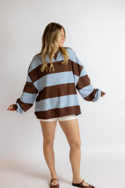 Classic Stripe Crew