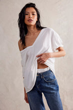 Load image into Gallery viewer, Nina Tee V-Neck Ivory