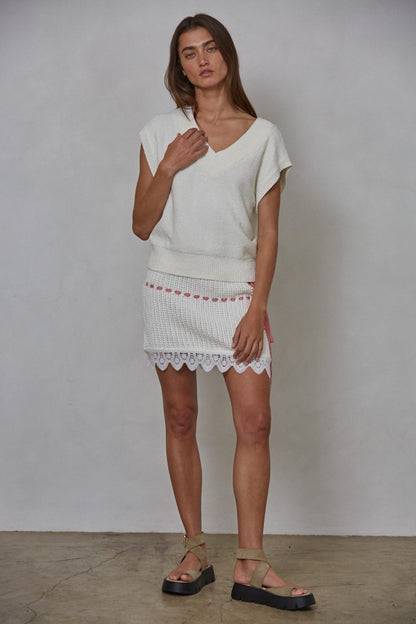 Only You Knew Mini Skirt