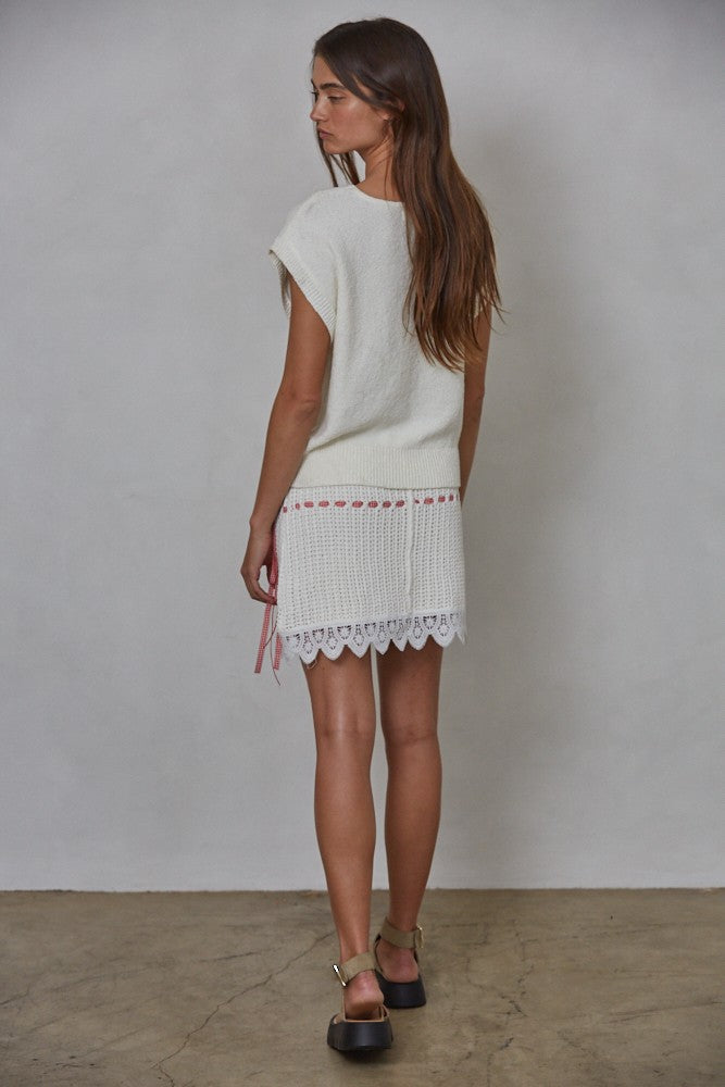 Only You Knew Mini Skirt