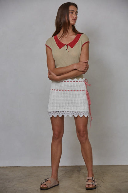 Only You Knew Mini Skirt