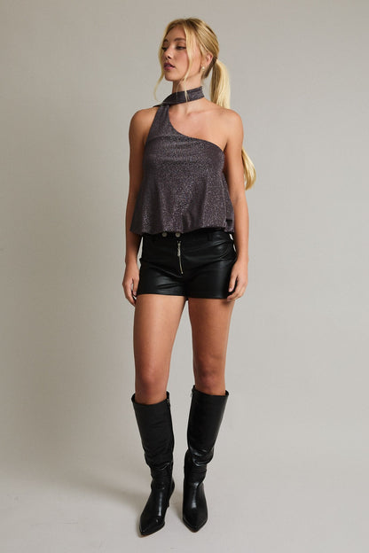Afterglow Spark One Shoulder Top