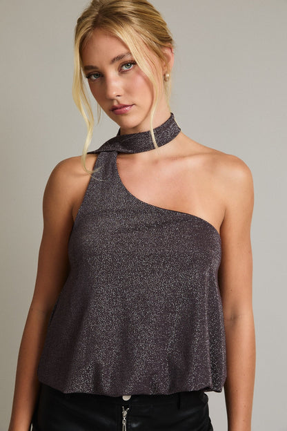 Afterglow Spark One Shoulder Top
