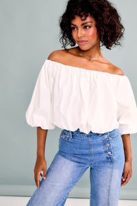 Live In It Off Shoulder Top