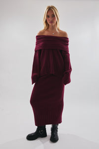 Merlot Muse Sweater