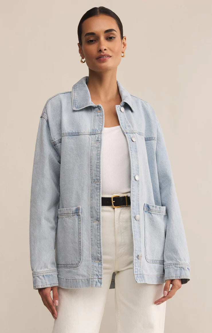 On The Road Relaxed Denim Jacket