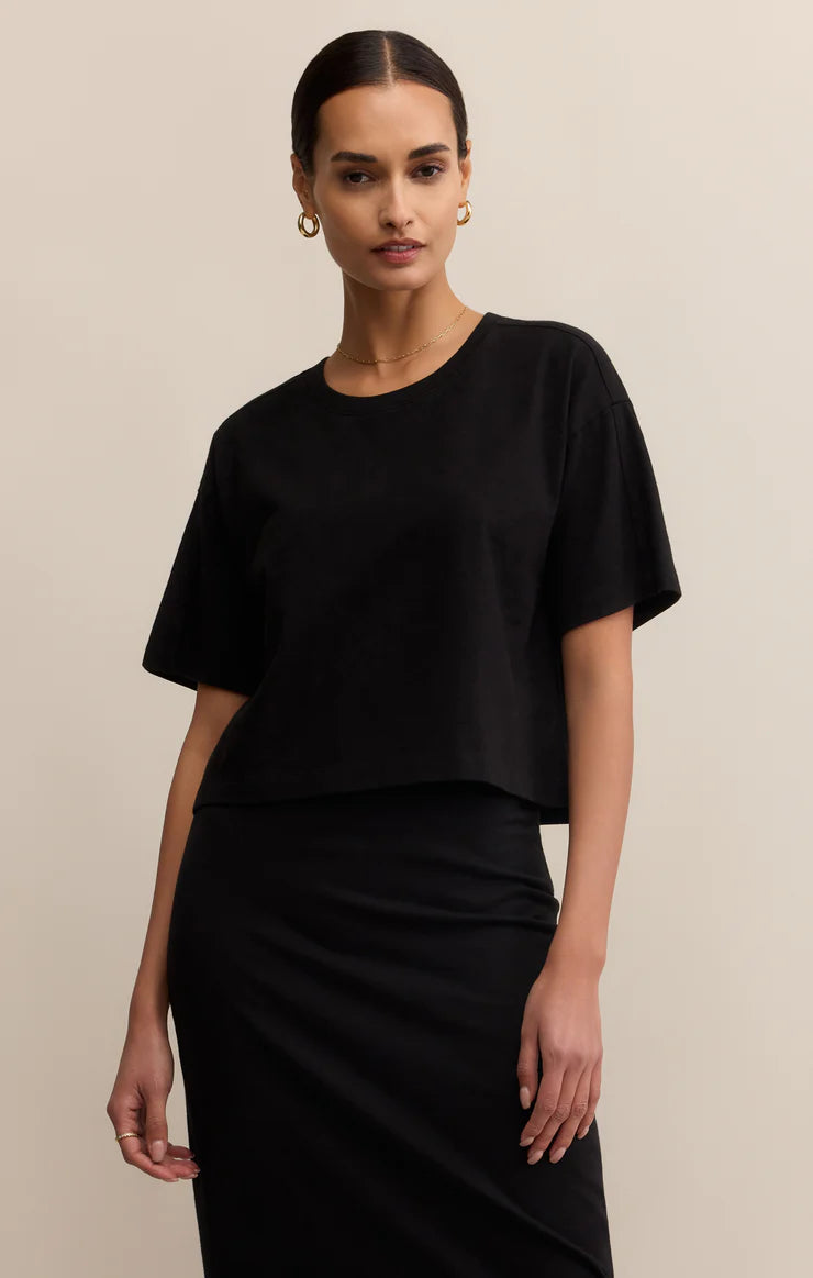 On The Go Tee Black