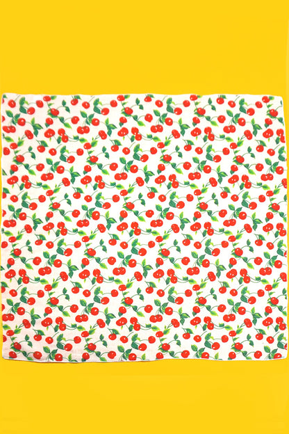 On The Outside Cherry Scarf