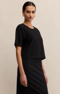 On The Go Tee Black