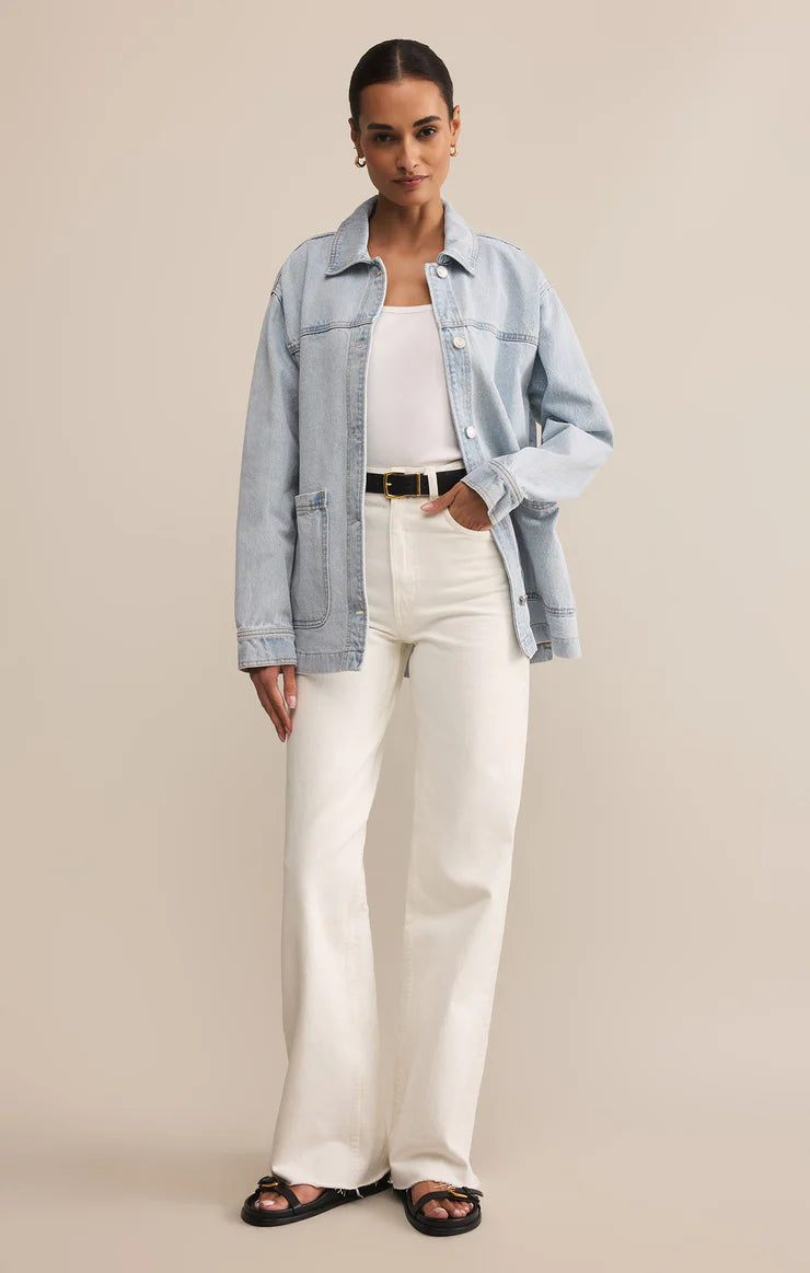On The Road Relaxed Denim Jacket