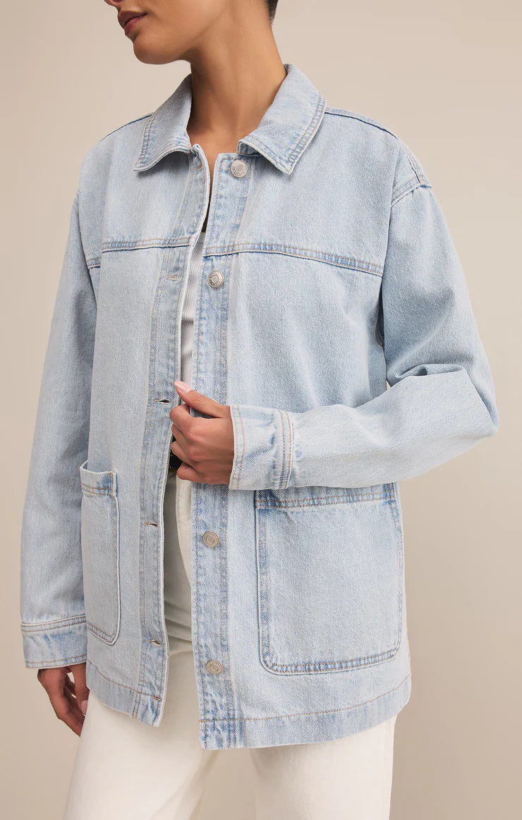 On The Road Relaxed Denim Jacket