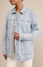 Load image into Gallery viewer, On The Road Relaxed Denim Jacket