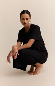 On The Go Tee Black