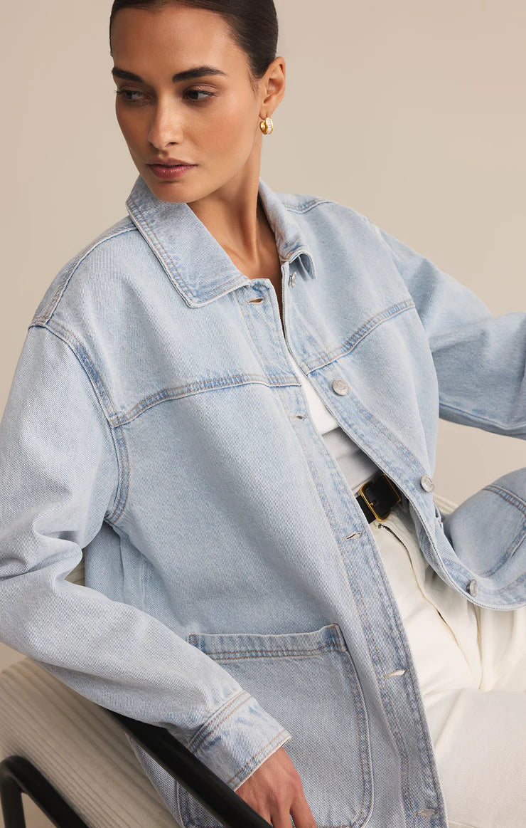On The Road Relaxed Denim Jacket