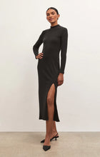 Load image into Gallery viewer, Ophelia Mock Neck Midi Dress
