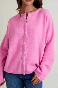 Sweet Charm Button Cardigan