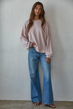 Load image into Gallery viewer, Pastel Pause Striped Long Sleeve
