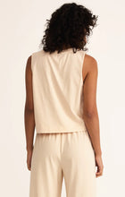 Load image into Gallery viewer, Sloane Jersey Muscle Tank Panna Cotta