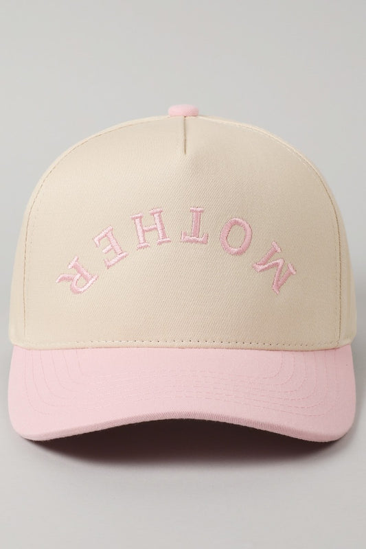 Mother Upside Down Trucker Hat Pink