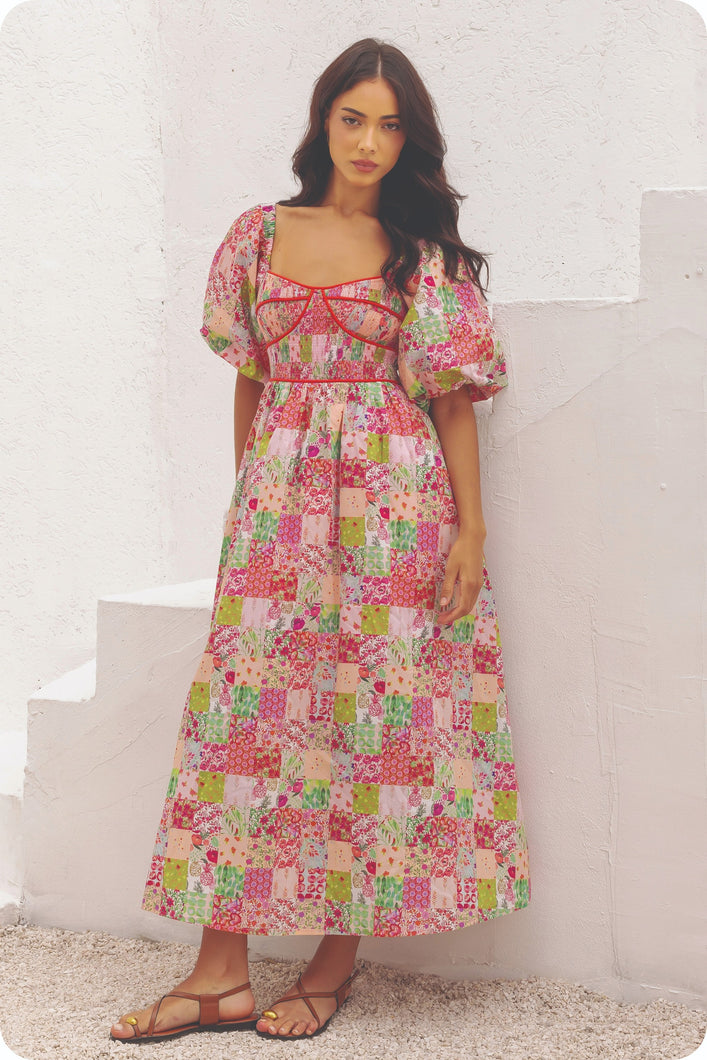 Pippa Floral Midi Dress