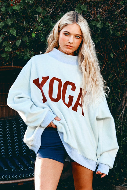 Pilates + Yoga Reversible Sweatshirt