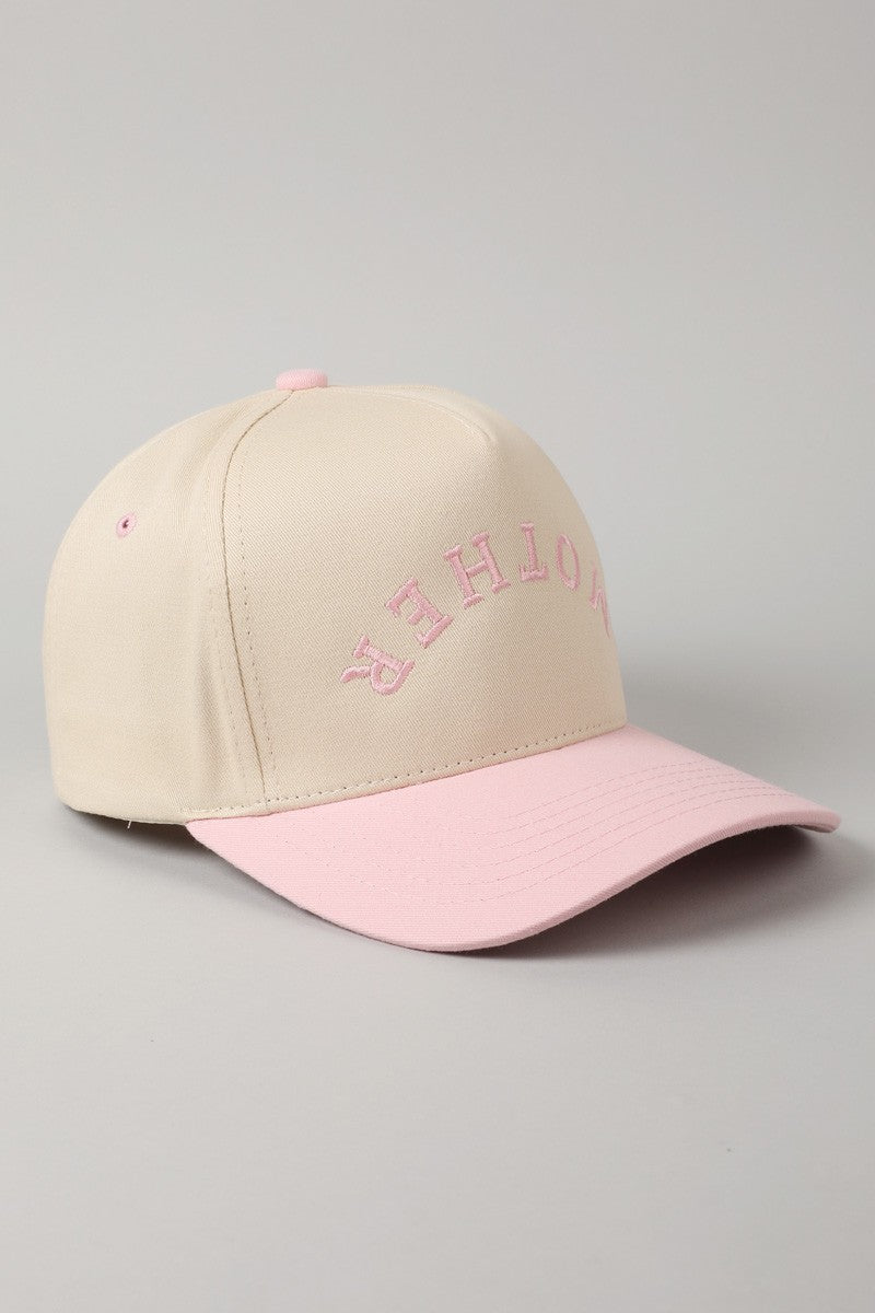 Mother Upside Down Trucker Hat Pink