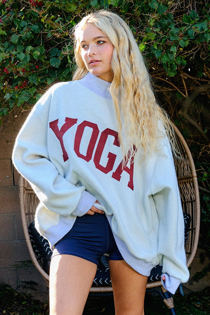 Pilates + Yoga Reversible Sweatshirt