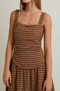 Autumn Plaid Dress