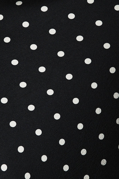 Starlet Dot Satin Skirt